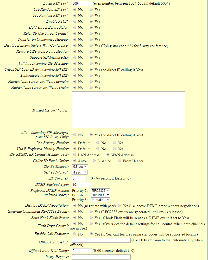 Grandstream ATA HT802 screenshots – Sewan - Welcome to the support